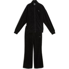 Puma Velour Rib Suit Kadın Yetişkin Eşofman Takımı