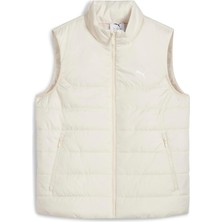 Puma Essentials Padded Kadın Beyaz Dik Yaka Yelek