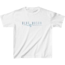 Unisex Çocuk Baskılı T-Shirt - Beyaz