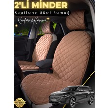 Mg Zs Uyumlu 2'li Süet Oto Koltuk Minderi | Tam Koruma | Universal | Oto Koltuk Kılıfı | A1