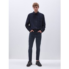 LTB Smarty Y Dar Paça Orta Bel Jean Pantolon Erkek Mavi %98,5 Pamuk %1,5 Elastan Kumaş