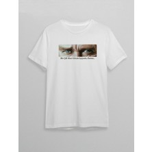 10 Kasım Unisex Atatürk Baskılı T-Shirt - Beyaz