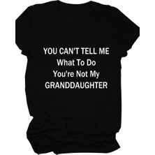 20/1 Penye Compack Baskılı Oversize Kısa Kol Bisiklet Yaka T-Shirt - Siyah