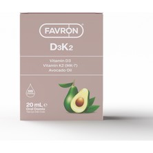 Favron D3K2 Vitamin D3 ve K2 Damla Takviye Edici Gıda 20 ml