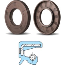 60X85X8 (5 Adet) Viton Yağ Keçesi (Isıya Dayanıklı) Tc Oıl Seal Vıton