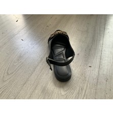 Siyah  Tokalı  Babet Ayakkabı