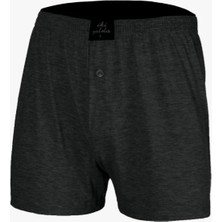 Erkek %100 Pamuk Penye Boxer 6'lı Paket 12030