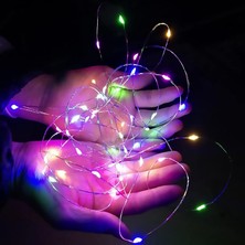 Yüksek Kalite 1.5 Metre Renkli Hobi Işığı Renkli LED Işık Modlu Renkli Pilli LED Işık Pil Dahildir