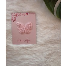 Az Saçlı ve Saçsız Bebek Tokası(Kelebek)