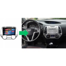 Hyundai I20 Dijital Klima Android Multimedya Sistemi 4-64 Cadence (2008-2012)+ Dört Bölge 360 Derece Kamera Sistemi Hediye