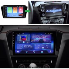 Volkswagen B8 Android Multimedya Sistemi 4-64 Cadence (2016-2020)+ Dört Bölge 360 Derece Kamera Sistemi Hediye