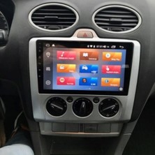 Ford Focus 2 Manuel Klima Android Multimedya Sistemi 4-64 Cadence (2005-2011)+ Dört Bölge 360 Derece Kamera Sistemi Hediye