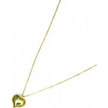 Taca Jewellery | 925 Ayar Gümüş Balon Kalp Kadın Gümüş Kolye