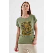 Fashion Friends Baskılı Kadın Bluz 25Y0075K1