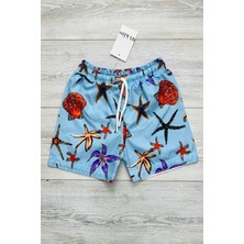 Paraşüt Kumaş Su Tutmayan Erkek Çocuk Deniz Şortu