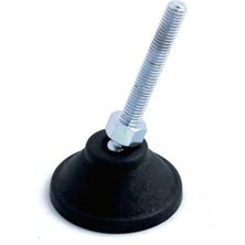 Polyamid Tabanlı Mafsallı Hafif Tip Makine Ayak M10X50 ÇAP50