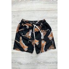 Paraşüt Kumaş Su Tutmayan Erkek Çocuk Deniz Şortu