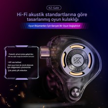 Sipariş Vakti Kz Gale Kulak Içi Monitör Çift Mikrofonlu Oyuncu Kulaklığı