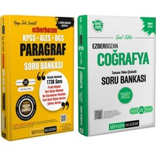 Pegem Kpss Ezberbozan Paragraf ve Coğrafya Soru Bankası Seti 2 Kitap