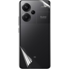 Redmi Note 14 Arka Kapak Koruyucu Hidrojel Nano Esnek Şeffaf