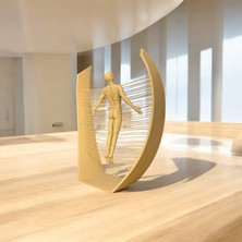 Modern Sanat Figürü / Biblo / Obje / Heykel - Yükseliş – | Kabuk Factory Tasarımı