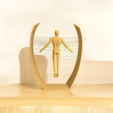 Modern Sanat Figürü / Biblo / Obje / Heykel - Yükseliş – | Kabuk Factory Tasarımı