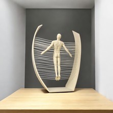 Modern Sanat Figürü / Biblo / Obje / Heykel - Yükseliş – | Kabuk Factory Tasarımı