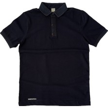 Modrenza Beyaz Merserize Polo Yaka Tişört