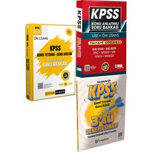 2026 Kpss Ön Lisans Soru Bankası Video Çözümlü - Konu Ant. Soru ve 3 Deneme