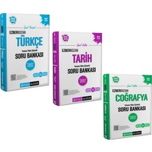 Pegem Yayınları 2026 Kpss Ezberbozan Tarih Coğrafya ve Türkçe Soru Bankası Seti 3 Kitap