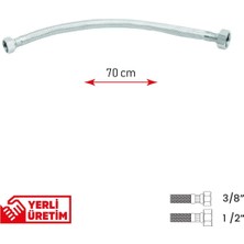 Bağlantı Hortumu 3/8'1/2 70 cm