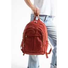 Mega Boy Unisex Ayarlanabilir Ortapedik Askılı Çok Gözlü Laptop Bölmeli Okul Çantası