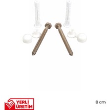 Klozet Taşı Montaj Vidası 8 cm
