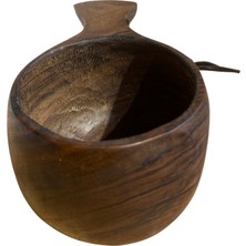 Germenicia  El Yapımı Ceviz Ağacı Kuksa Bardak – Model No: 19