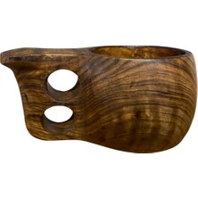 Germenicia  El Yapımı Ceviz Ağacı Kuksa Bardak – Model No: 21