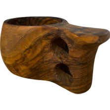 Germenicia  El Yapımı Ceviz Ağacı Kuksa Bardak – Model No: 21