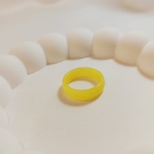 Crystal Atelier Sertifikalı Doğal Akik Taşı Nazar Yüzüğü