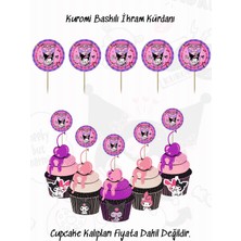 Kuromi Temalı Tema Uygun Ikram Kürdanı 10 Adet