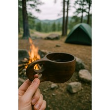 Germenicia  El Yapımı Ceviz Ağacı Kuksa Bardak – Model No: 23