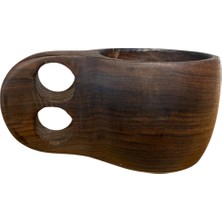 Germenicia  El Yapımı Ceviz Ağacı Kuksa Bardak – Model No: 23