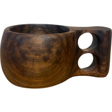 Germenicia  El Yapımı Dut Ağacı Kuksa Bardak – Model No: 28