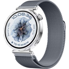 Huawei Watch Gt5 41MM Uyumlu Manyetik Milanese Loop Metal Kordon