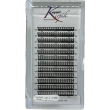 Kaşmir Tüy Kirpik (Anime Efekt ) C Kıvrım 0.07 mm Mix Boy