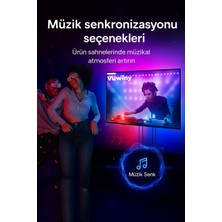 Tv Arkası Senkronize Ambiyans Akıllı Aydınlatma (55-65 Inch)