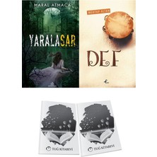 Def ve Ephesus Yayınları Yaralasar 2 Maral Atmaca 2li Set + Hediyeli