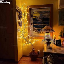 96 LED Söğüt Asma 8 Mod Dekoratif USB LED Lamba