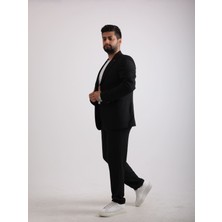Spor Erkek Takım Elbise Yazlık Gofre Kumaş Ipli Pantolon