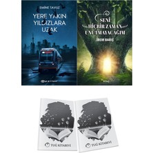 Seni Hiçbir Zaman Unutmayacağım ve Epsilon Yayınevi Yere Yakın Yıldızlara Uzak Emine Tavuz 2li Set + Hediyeli