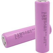 Ayt Powermaster INR-18650 Samsung 3.7 Volt 3000 Mah Li-Ion Tekli Paket Pil Şarj Edilebilir Pil Şarjlı Pil