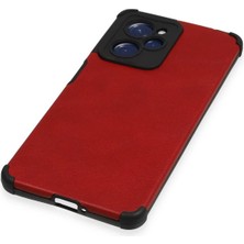 Xiaomi Poco X5 Pro 5g Kılıf Loop Deri Silikon - Kırmızı - MONAS5708-1682